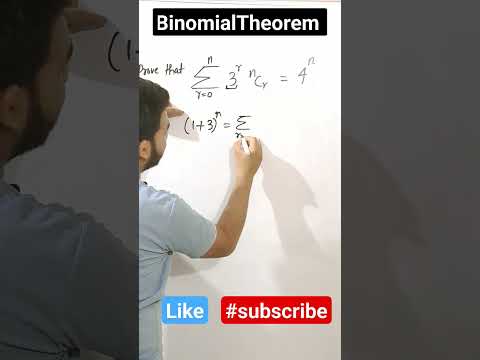 Binomial Theorem|| Class