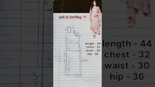 Basic kurti drafting 😇😇😇