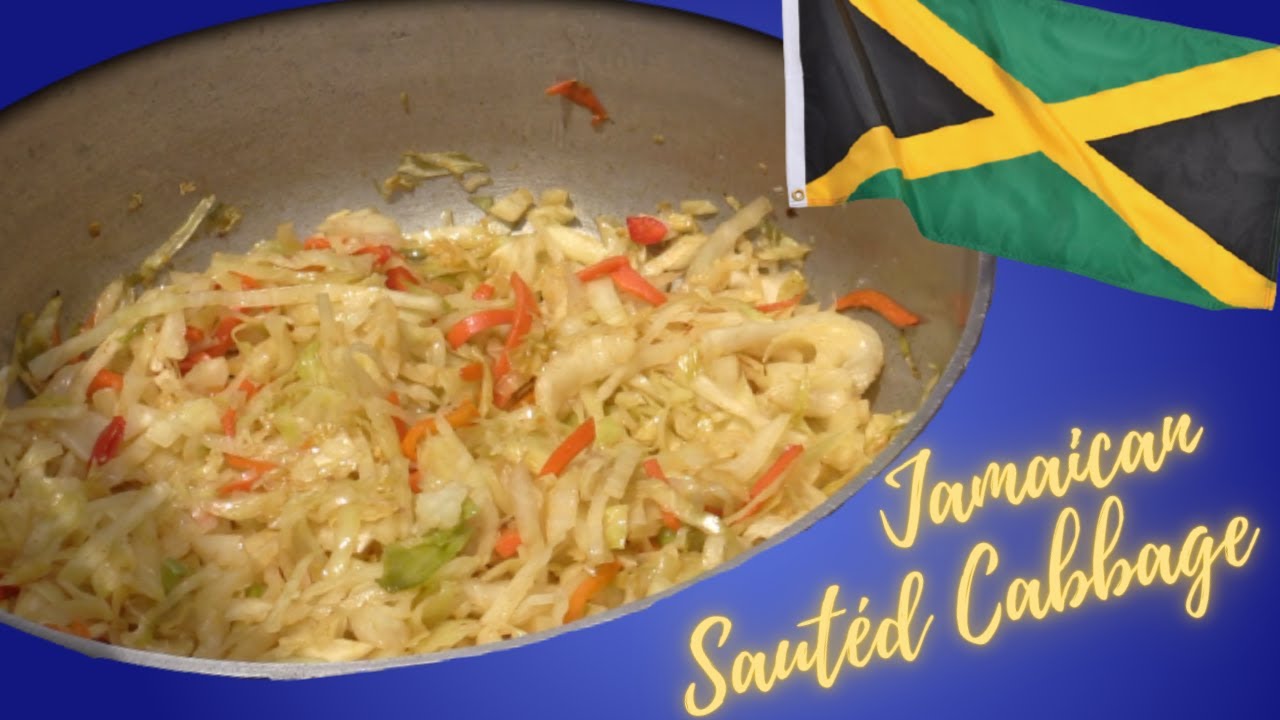 ⁣Jamaican Sautéd Cabbage
