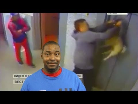 Man Saves Dog From Death In Elevator  - Man Saves Dog From Death In Elevator 