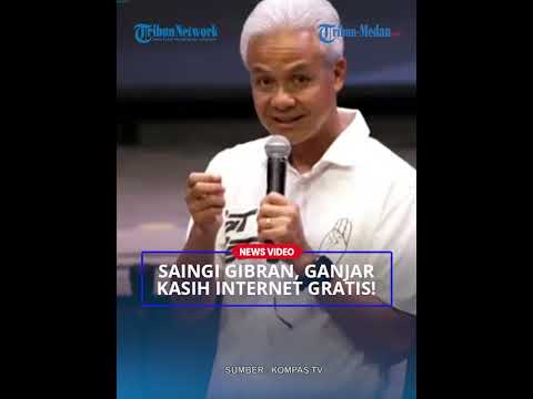 GANJAR PRANOWO &#39;Saingi&#39; Program Makan Gratis Prabowo Gibran, Capres Mahfud MD Kasih Internet Gratis