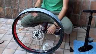 Come convertire in tubeless delle ruote con camere d'aria. Vicenza Bike Project