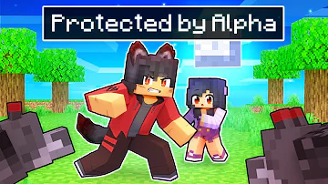 Protected By The ALPHA Wolf In Minecraft!