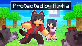 Protected By The ALPHA Wolf In Minecraft!