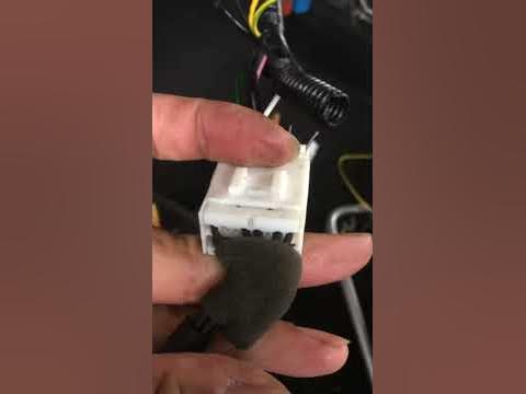honda crv 2003 bypass 4 wire on immobilizer - YouTube
