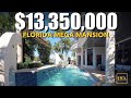 Inside a $13,000,000 FLORIDA MEGA MANSION | Luxury Home Tour | Peter J Ancona