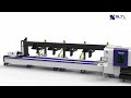 Pipetube automation fiber laser cutting machine  sltl group