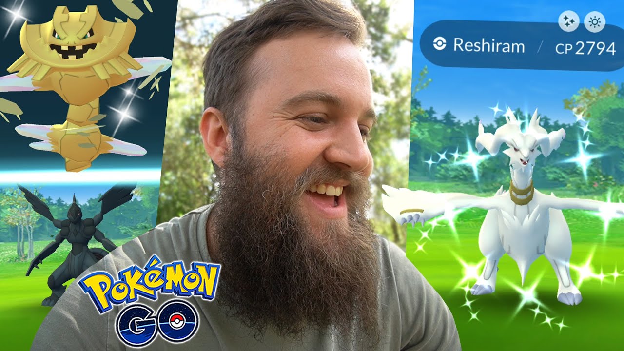 Pokemon Go SHINY RESHIRAM ZEKROM RAID CATCHES CATCH Algeria