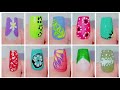 Top 10 nail art using everyday items 😱💅 You don’t need expensive tools #viralvideo #top10nailart