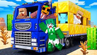 Pasé 100 DÍAS en VIAJE PELIGROSO con AMIGOS en Minecraft