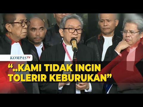 [FULL] Pernyataan Tim Hukum Ganjar  Personifikasi Bansos oleh Presiden Seharusnya Tidak Dilakukan