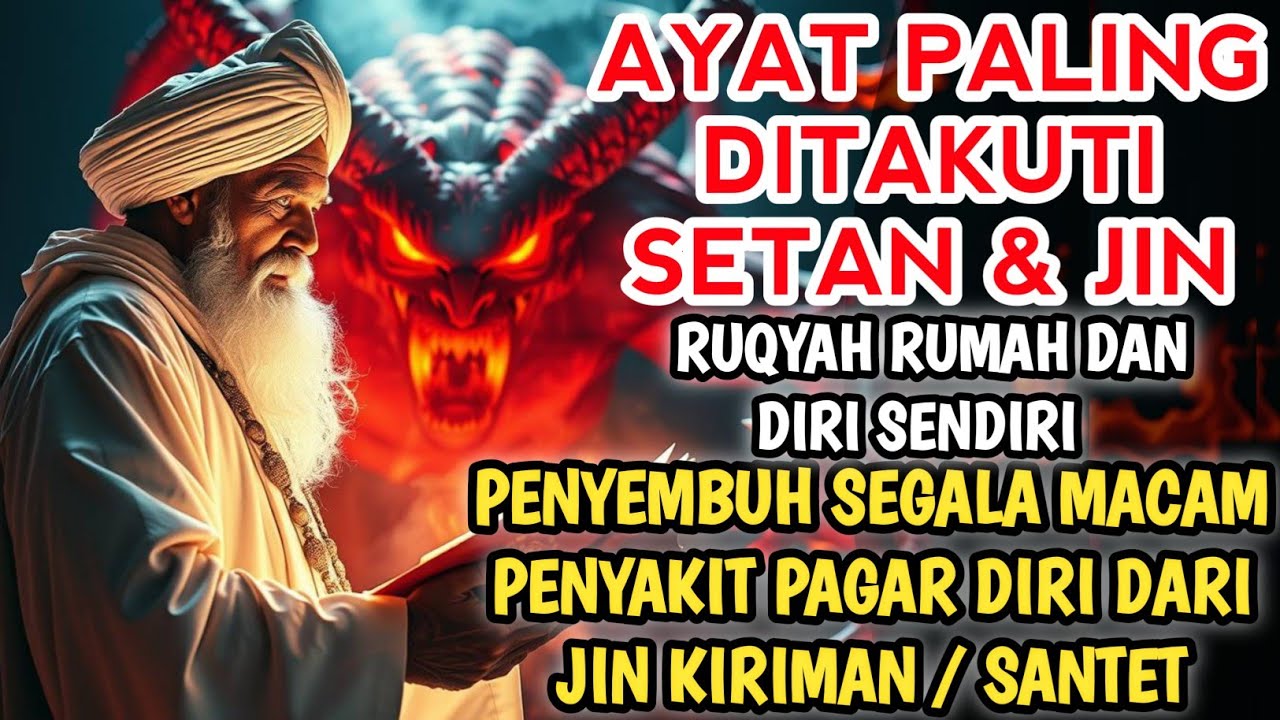 RUQYAH RUMAH PENGUSIR JIN, SETAN & SIHIR DI RUMAH & TUBUH, PENENANG HATI & PIKIRAN | ALAA AQEL