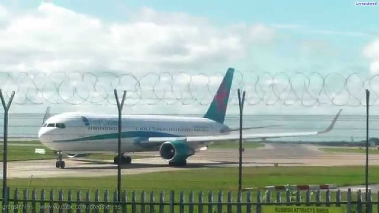 First Choice/Thomson Boeing 767-324/ER G-OOBL Takeoff | 23R EGCC/MAN | 23rd July