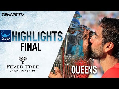 Highlights: Cilic Saves Championship Point, Beats Djokovic For Queen's Club 2018 Trophy