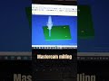 counter milling Went Viral In Just 1 Minute 😮⚡#shorts #trending #cncmill #mastercam #cnc #vmc #power