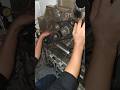 Textile spinning mills | carding machine belt change 🔩🔧⚙️ #mechanical #work #islamicvideo #music