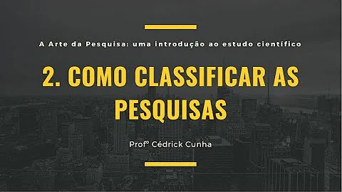 Como podemos classificar os modelos de pesquisa?