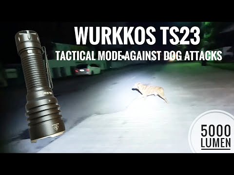 Wurkkos TS23 - Tactical Mode Against Dog Attacks
