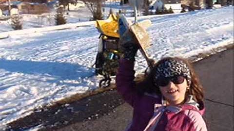 RCDOX 2011 NEURON SNOWFLAKE back in the sky RC plane