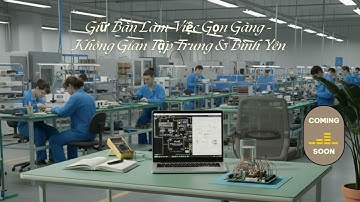 Giữ Bàn Làm Việc Gọn Gàng – Không Gian Tập Trung & Bình Yên