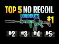 * META * TOP 5 NO RECOIL LOADOUTS FOR CONSOLE 🎯 (BEST LOADOUTS in SEASON 3 WARZONE)