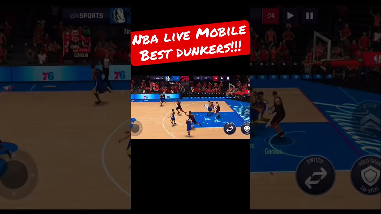 NBA LIVE MOBILE’S BEST ALL-TIME DUNKERS!! 