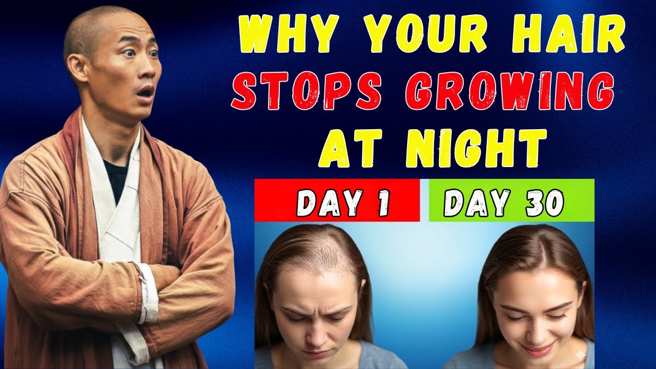 SHOCKING Secret - Use This Before Bed And GROW Your Hair BACK! | Shi Heng Yi