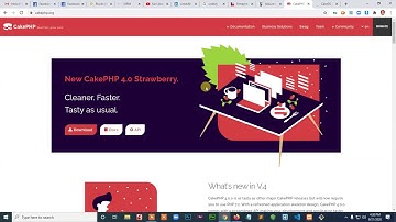 Introduction to cakephp programming