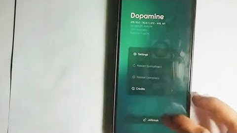 💦Jailbreak Dopamine iOS 15.4.1 - iOS 15 No Computer Released Sileo Tweaks Zebra Tweaks💦