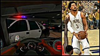 Nba 2k14 next gen my career playoffs - ecg2 | cam runs from the police !