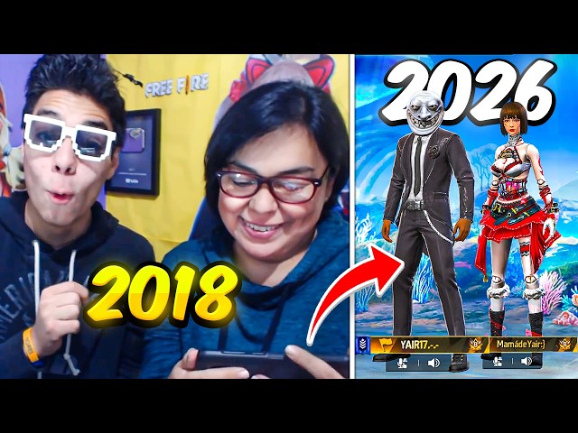 ENTRÉ 8 AÑOS DESPUÉS A LA CUENTA DE MI MAMÁ EN FREE FIRE Y ENCONTRÉ ESTO - Yair17