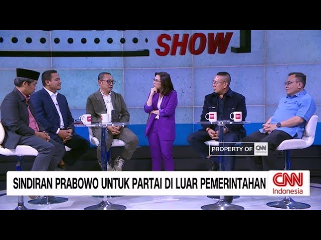 Sindiran Prabowo Serangan Terbuka ke PDI Perjuangan? | Political Show (FULL) class=