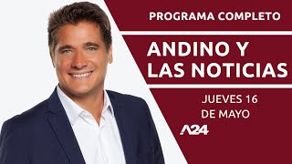 Balón Gástrico Ingerible + Conurbano Caliente #Andinoylasnoticias Programa Completo 15/05/2024