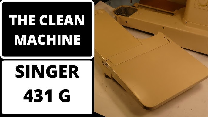 Cleaning and Repairing a Vinyl Singer Sewing Machine Case 