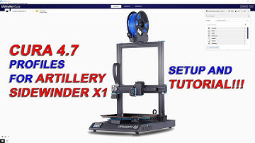 Sidewinder X1 Profiles for CURA 4 7 - Download and Setup TUTORIAL