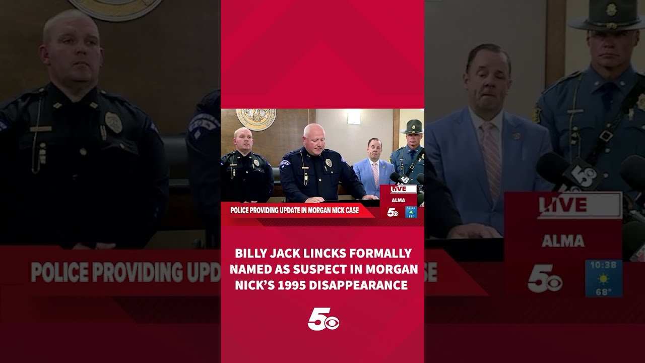 Lincks Formally Named As Suspect In Morgan Nick Case