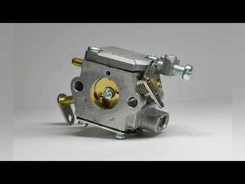 Карбюратор Homelite CSP 3314 карбюратор на бензопилу Хомлайт 3314 для мотопил Ryobi PCN3335 300981002 000998271 UT-10532 UT-10926, відео 1