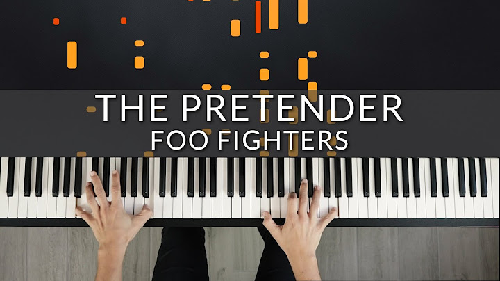 The Pretender Piano version - Piano performance video thumbnail
