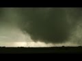 WEDGE TORNADO, High-resolution video of strong tornado just E Cora, KS