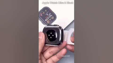 Apple Watch Ultra 2 Black Edition Smart watch✅||Apple Logo Watch🔥||#ultra #shortviral #viral #apple