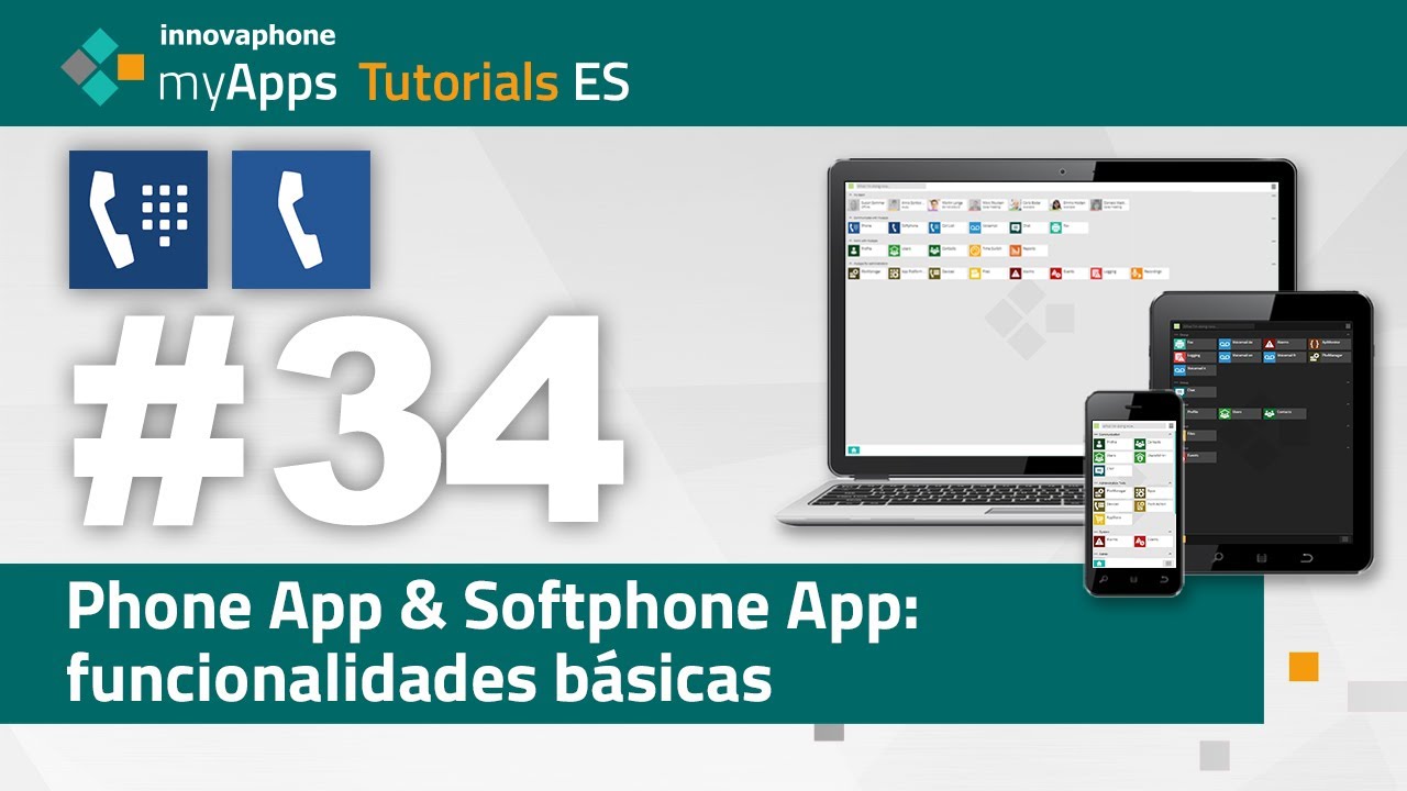 Tutorial Es App #34 myApps tutoriales — Phone App & Softphone App: funcionalidades ...