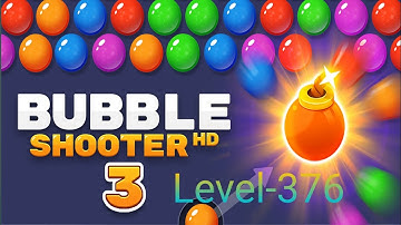 Bubble Shooter game play. Bubble Shooter Level-376. #video #bubblesshooter #game