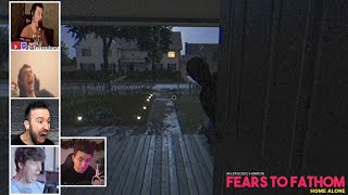 Реакция Летсплейщиков на Нападение Незнакомца в Fears to Fathom Home Alone