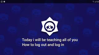 Brawl Stars How To Log Out Or Log In In Your Account Youtube - brawl stars account ver.loren