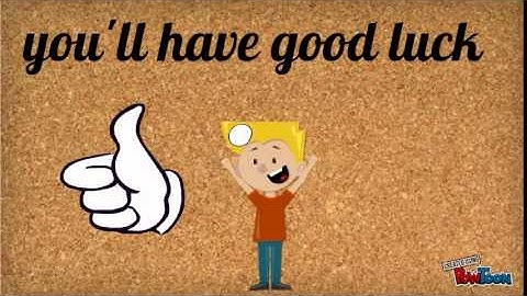 superstitions using first conditional