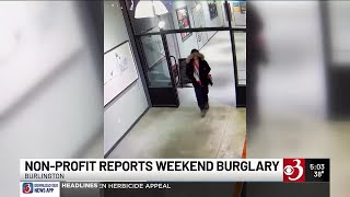 Burlington nonprofit burglarized; $3K in electronics stolen