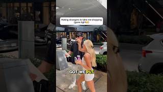Shopping with strangers#shortvideo