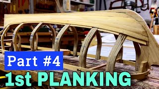 : How to Build Ship Model Part 4 || Planking