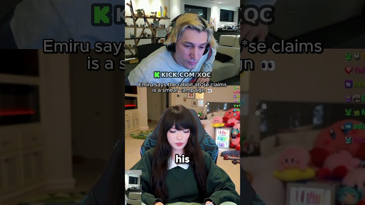 Emiru says her RABBITS were never ab*sed 😓👀 