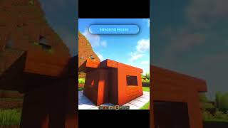 Minecraft When I Need A Simple Savanna House...🤯 (World's Smallest Violin) #minecraft #shorts